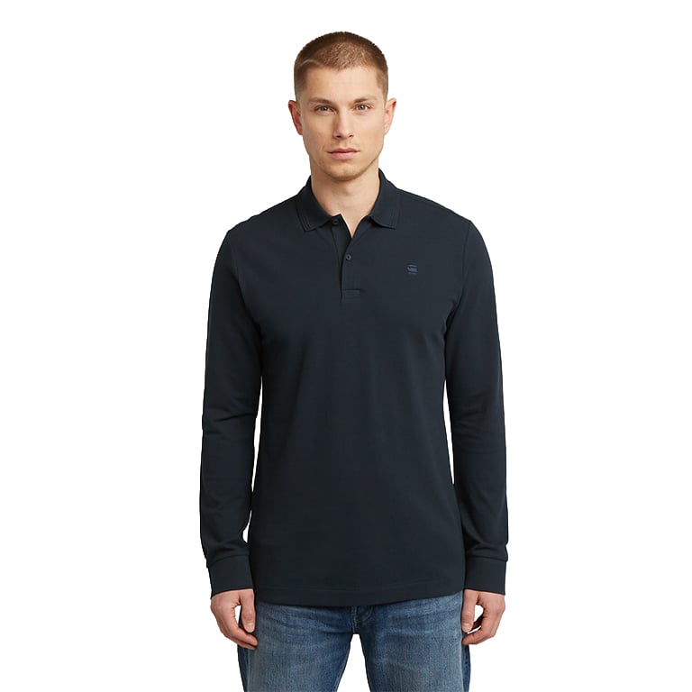 G-Star Dunda Slim LS Polo T-Shirt