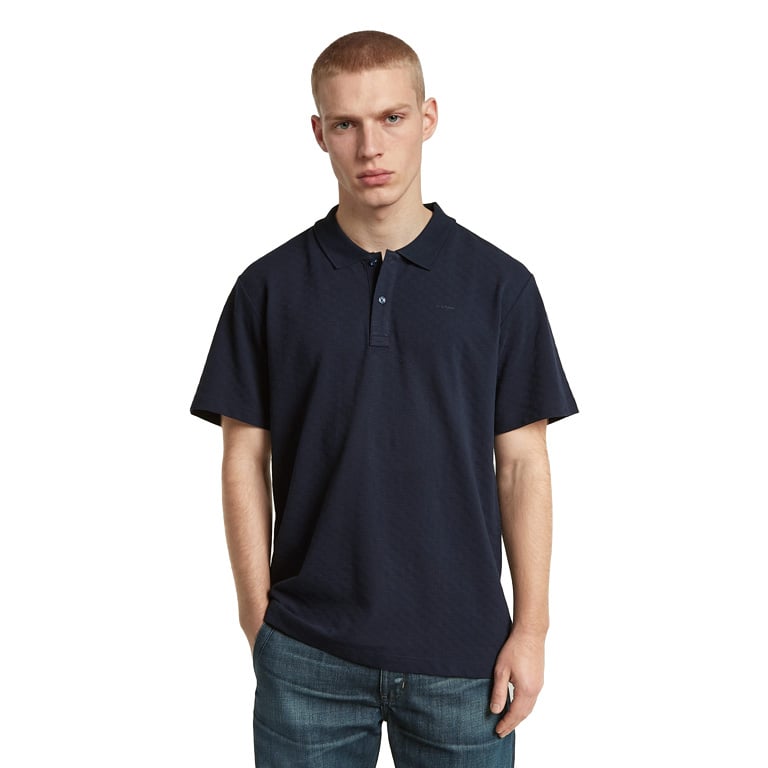 G-Star Core Regular Jacquard Polo T-Shirt