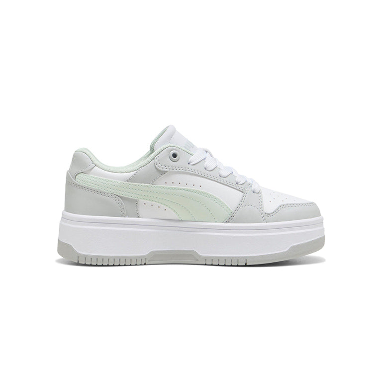 Puma Rebound Femme Junior Kids Sneaker - White/Pink