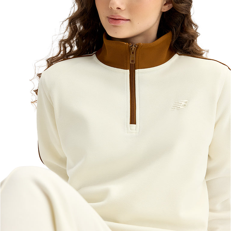 New Balance Sport Legacy PK Quater Zip Sweater