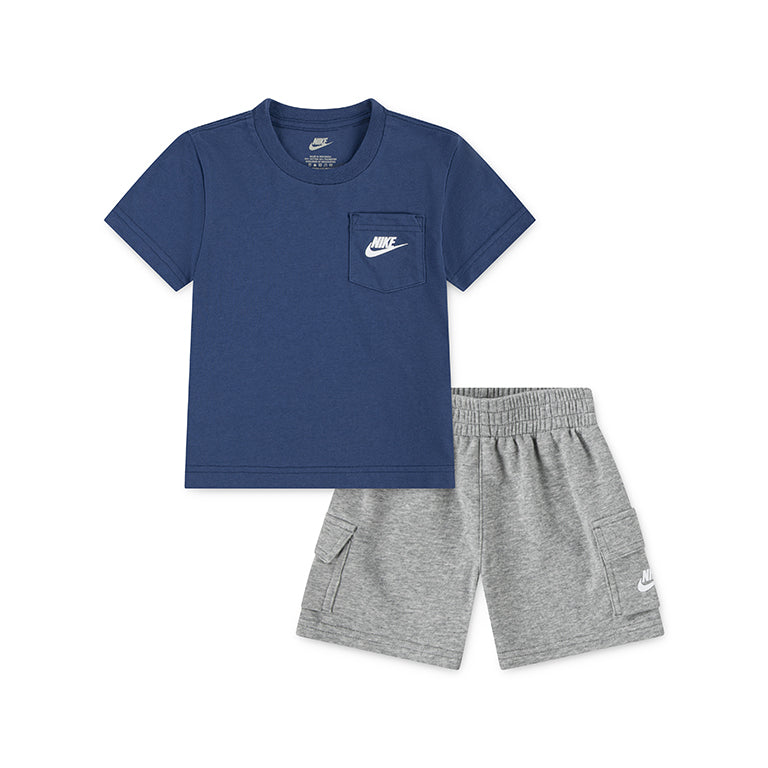Nike Toddlers Sportswear Pocket T-Shirt French Terry Short