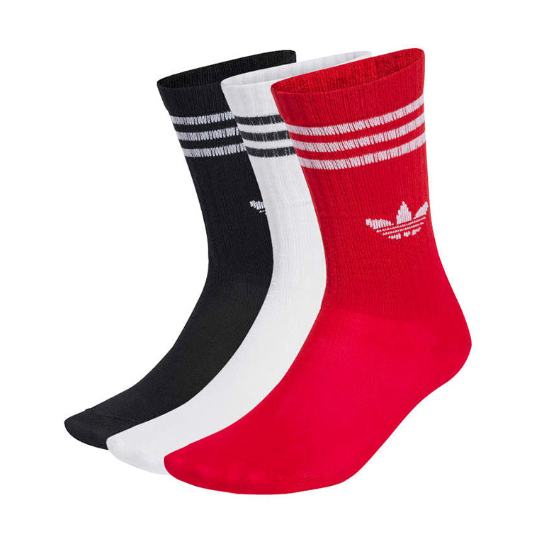adidas Kids 3 Pairs Crew Socks