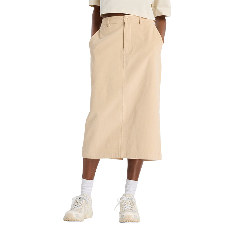 New Balance Stretch Corduroy Midi Skirt