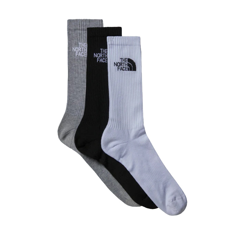 North Face Multi Sport Cushio Crew 3 Pack Socks