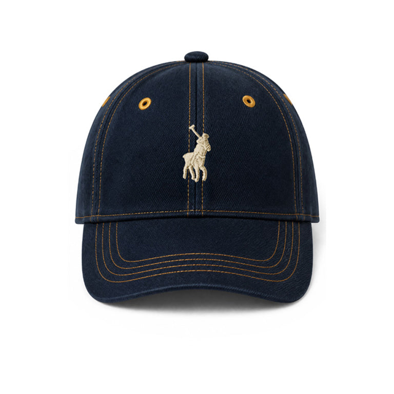 Polo 6 Panel Denim Peak