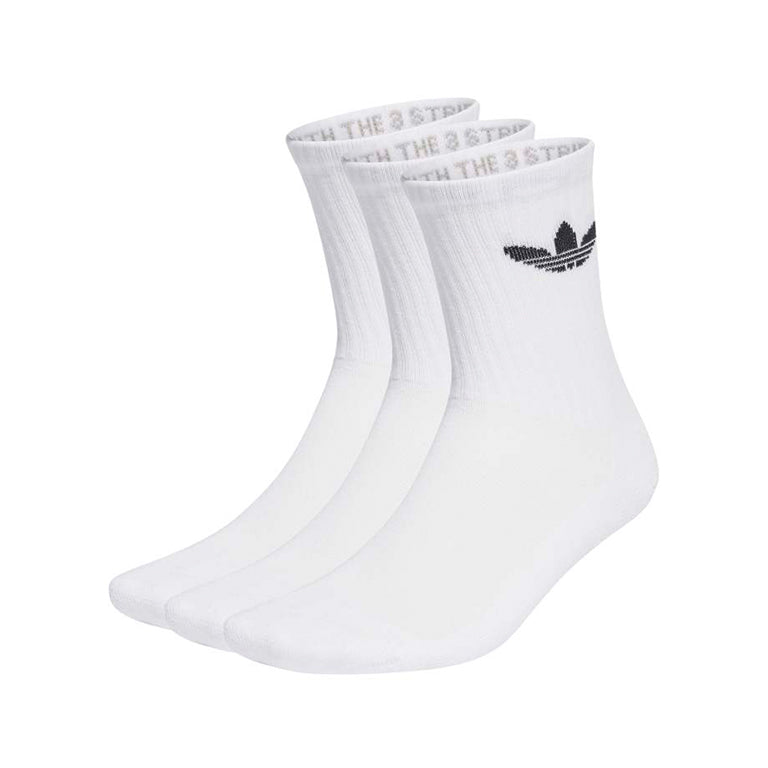 adidas Trefoil Cushion Crew 3 Pack Socks