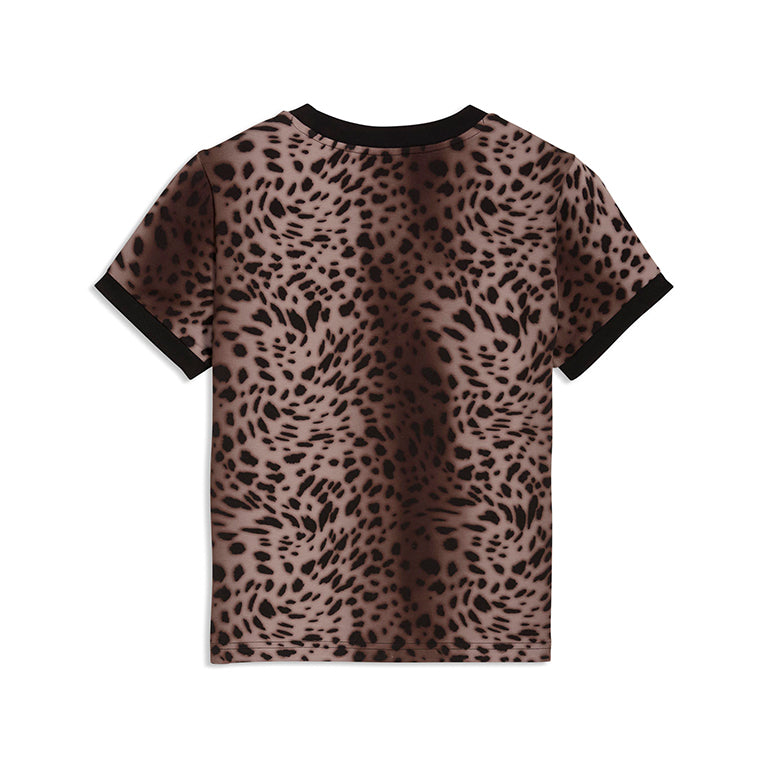 Puma Essentials Graphics Leo Luxe Slim T-Shirt
