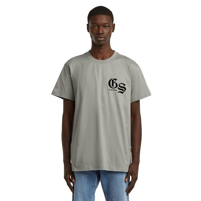 G-Star Flock Back Graphic Loose T-Shirt
