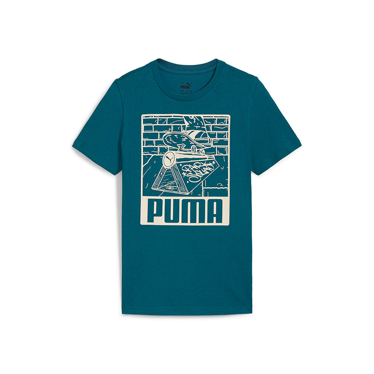 Puma Kids Essential MID 90s Graphic Tee