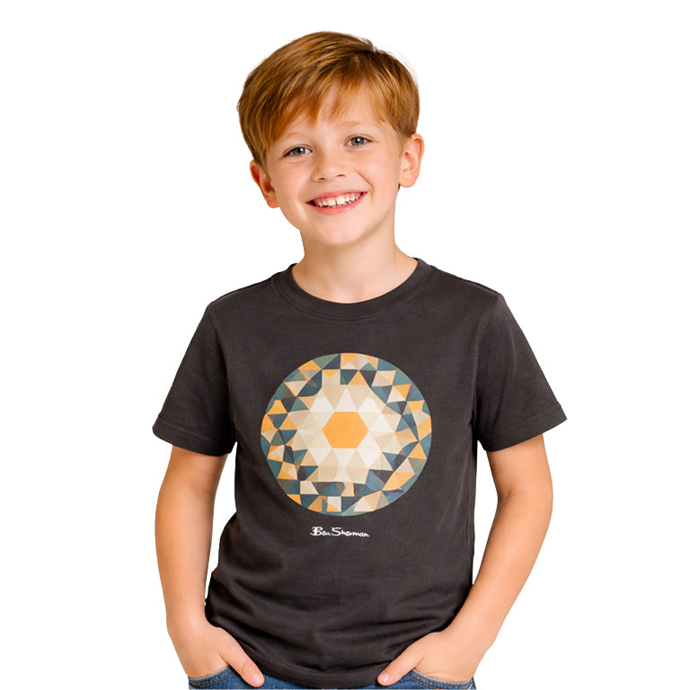 Ben Sherman Kids Geo Target T-Shirt