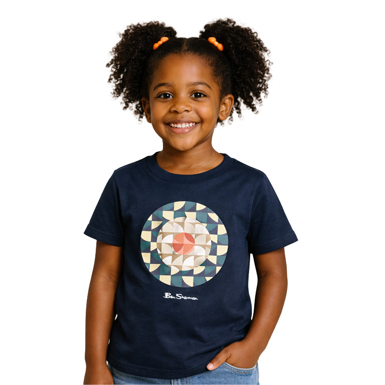 Ben Sherman Kids Geo Target T-Shirt