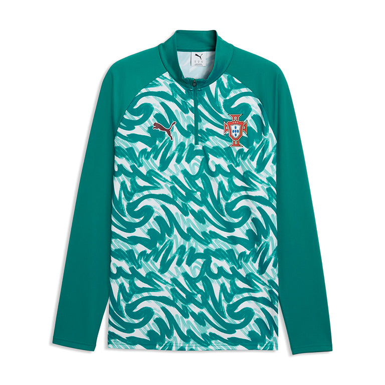 Puma Portugal 2026 Men's Warm Up 1/4 Zip Top