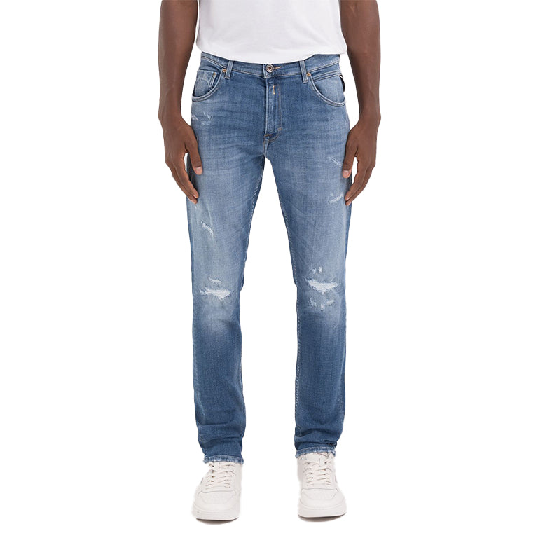 Replay Mickym Slim Tapered Fit Jeans