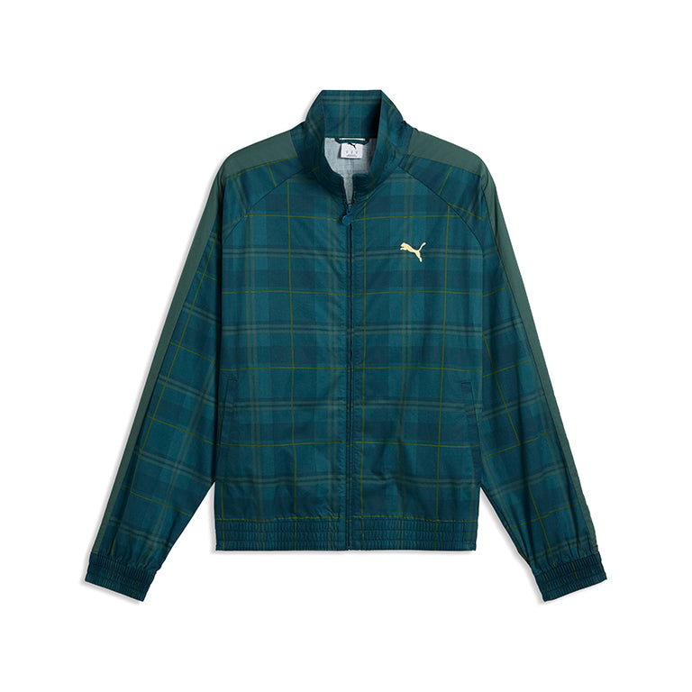 Puma T7 Relaxed Tartan Woven Jacket