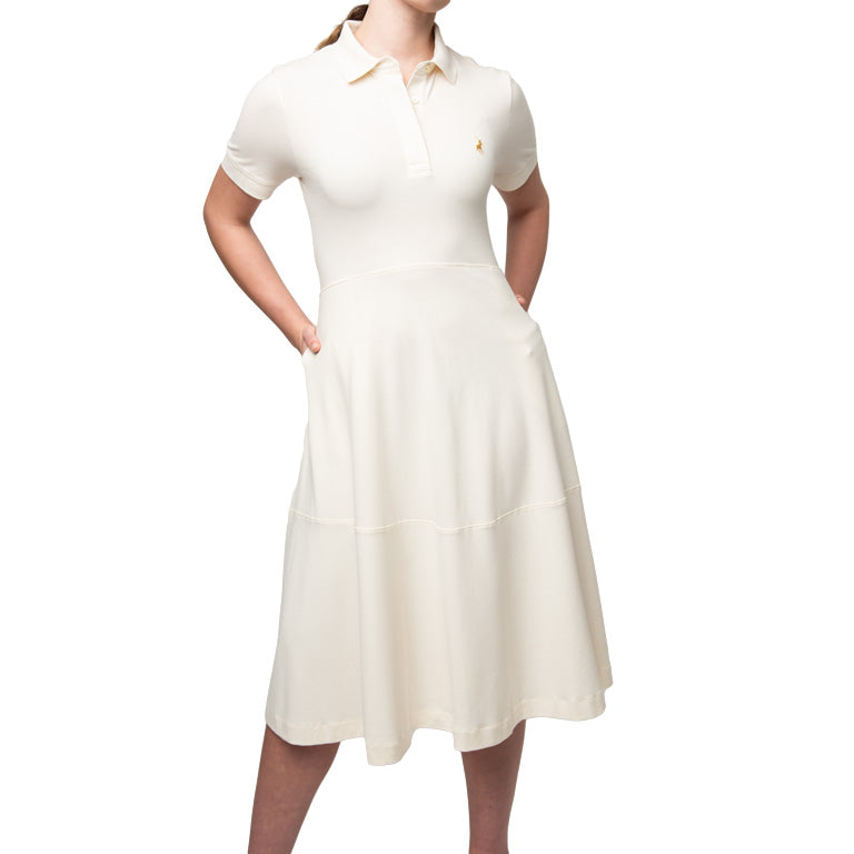 Polo Emily SS Fit & Flare Golfer Dress