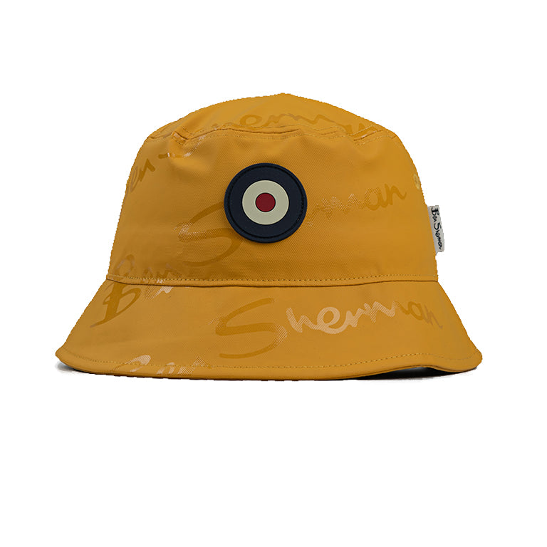 Ben Sherman Wax Target Bucket Hat