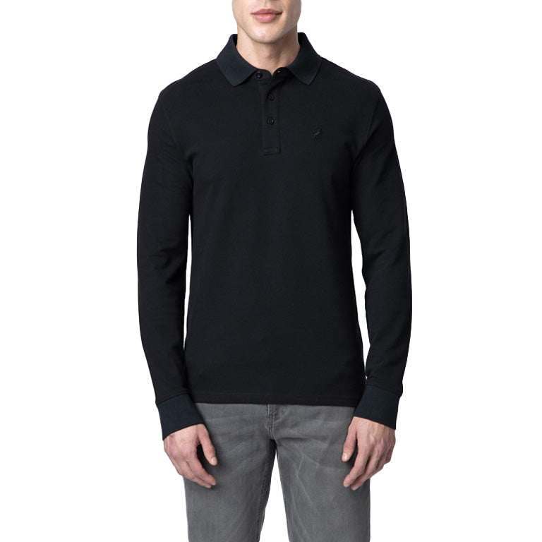 Polo Essential Pique Long Sleeve Golfer