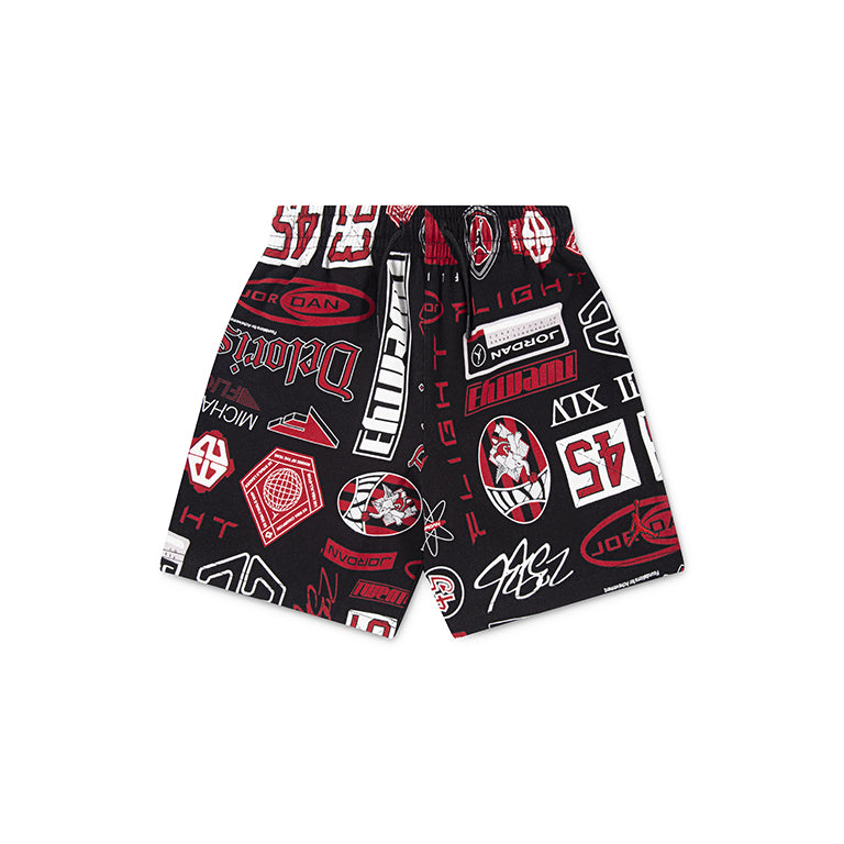 Jordan Older Kids MJ Essential French Terry All Over Print Short