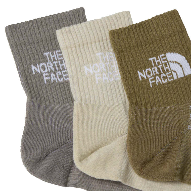The North Face Multi Sport Cusion Quarter 3 Pack Socks