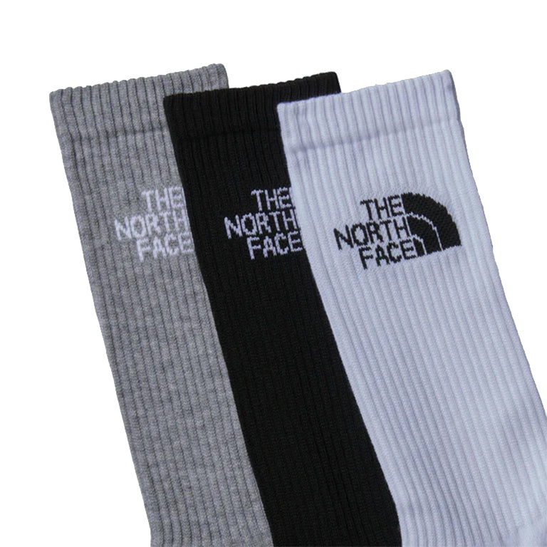 North Face Multi Sport Cushio Crew 3 Pack Socks