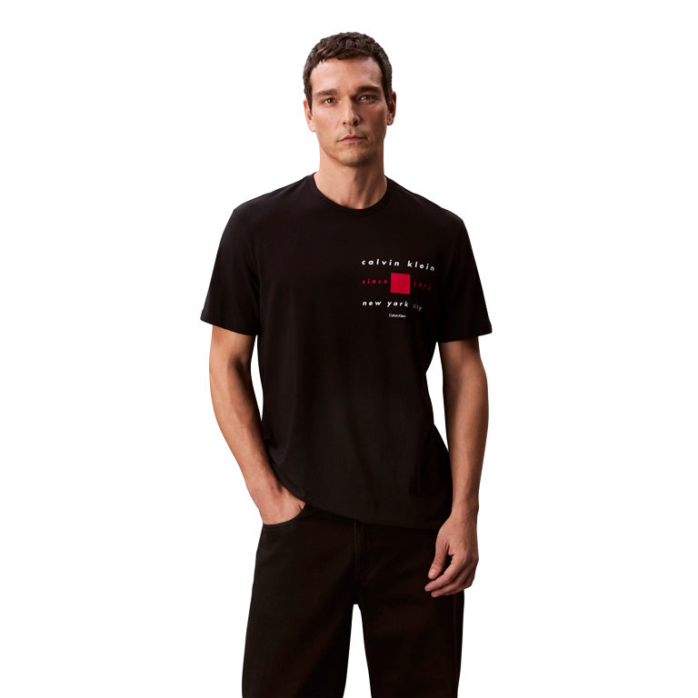 Calvin Klein 30s EU CKNY Red Box Graphic T-Shirt