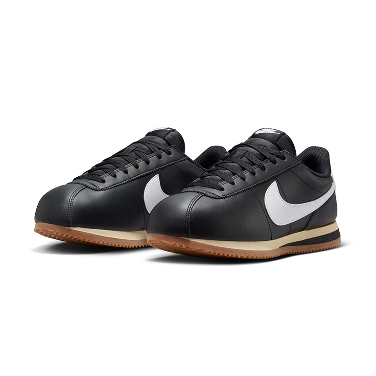 black leather cortez shoes
