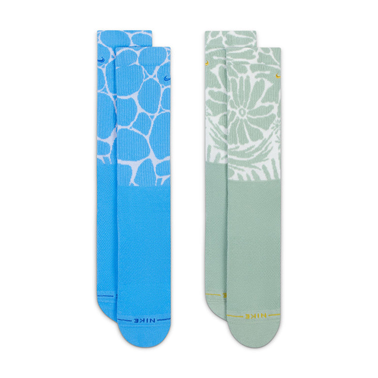 Nike Everyday Elevated Crew 2 Pack Socks