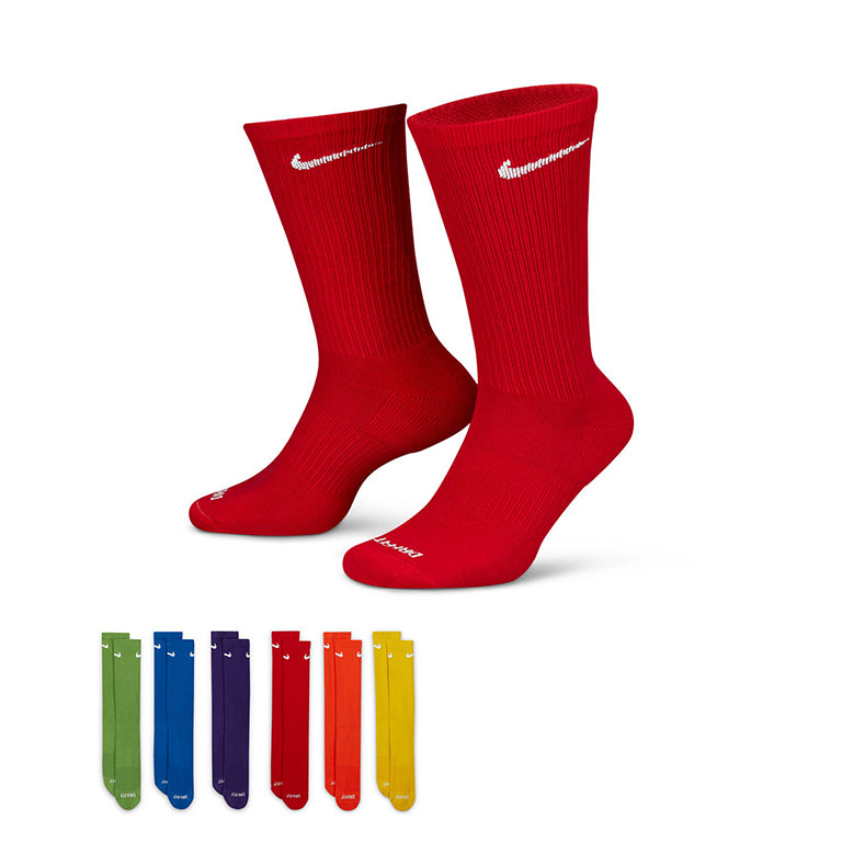 Nike Everyday Plus Cushioned Training Crew Socks 6 Pairs