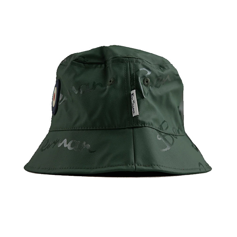 Ben Sherman Wax Target Bucket Hat