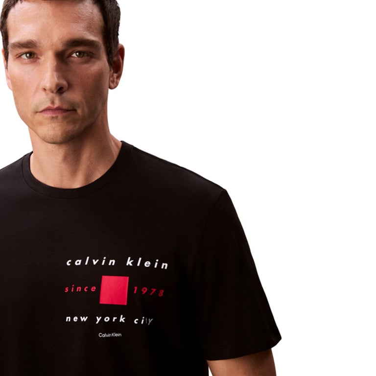 Calvin Klein 30s EU CKNY Red Box Graphic T-Shirt
