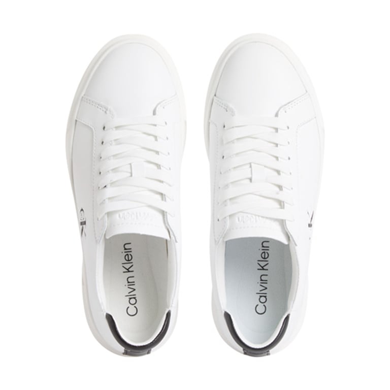 Calvin Klein Basket Cupsole Laceup Leather