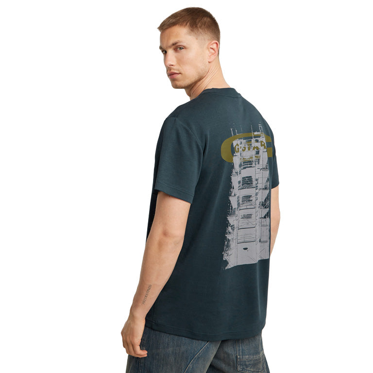 G-Star Scaffolding Back Graphic T-Shirt