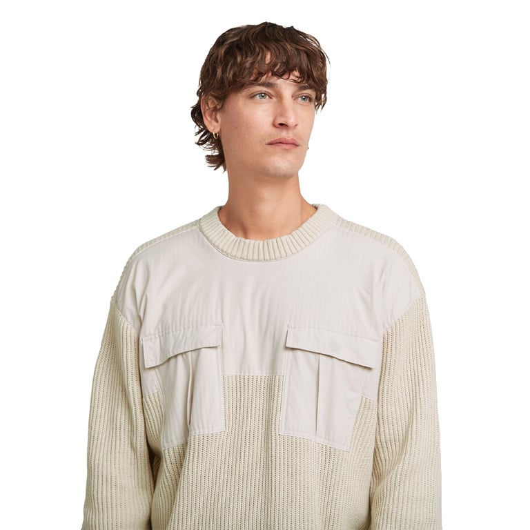 G-Star Woven Mix Knit