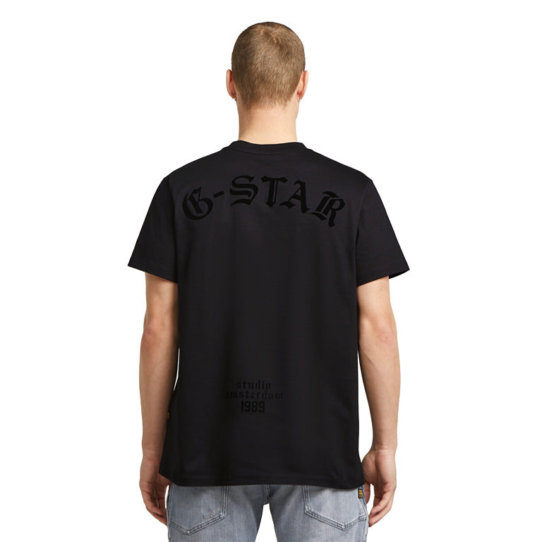 G-Star Flock Back Graphic Loose T-Shirt