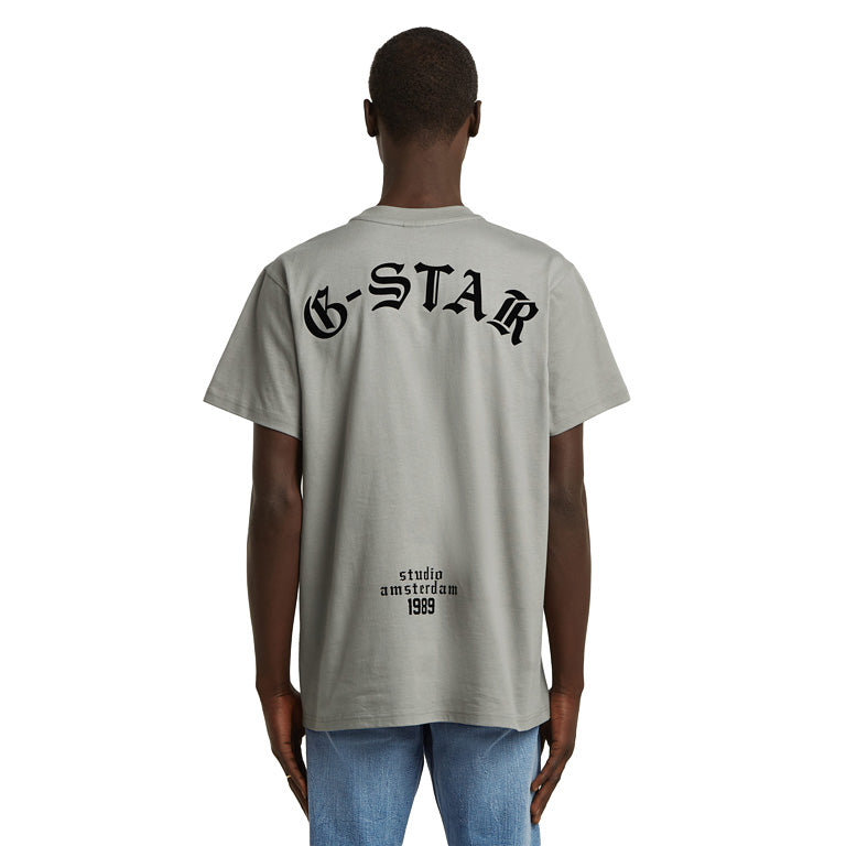 G-Star Flock Back Graphic Loose T-Shirt