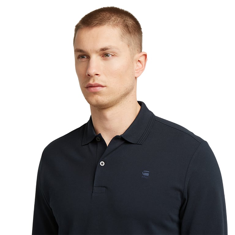 G-Star Dunda Slim LS Polo T-Shirt