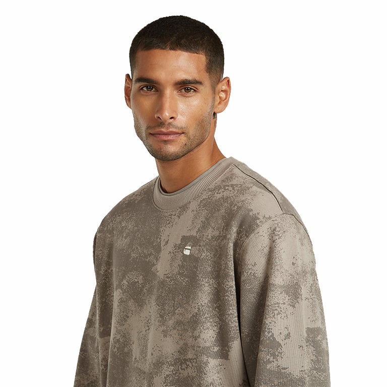 G-Star All Over Print Sweater