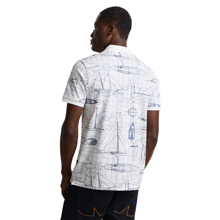 G-Star Dunda Slim All Over Print Polo T-Shirt