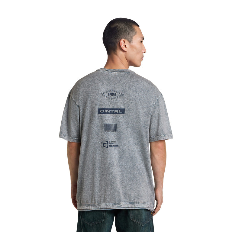 G-Star Multi Graphic Washed Relaxed T-Shirt