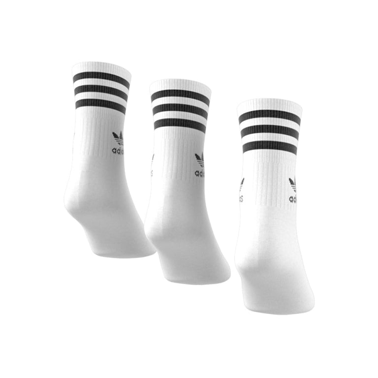 adidas Mid Cut Crew Socks 3 Pack