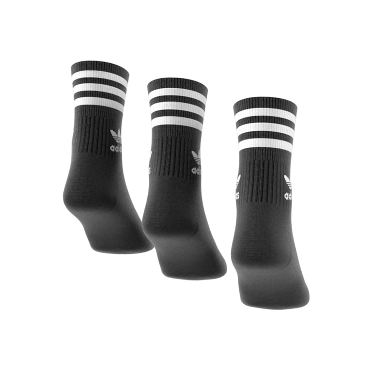 adidas Mid Cut Crew Socks 3 Pack