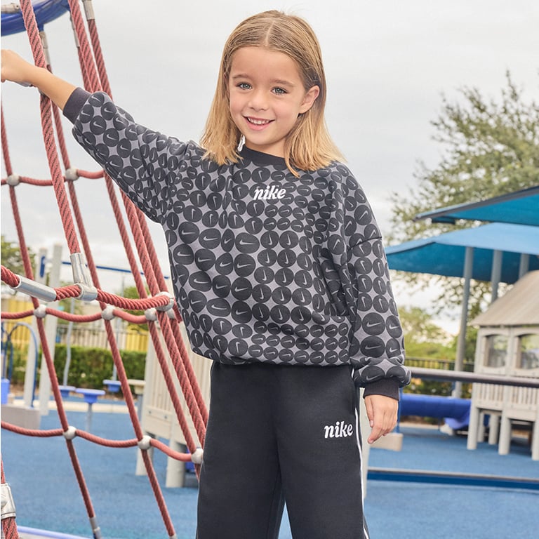 Nike Younger Kids Essential French Terry Wide Leg Pant