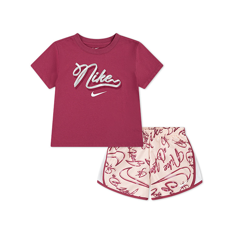 Nike Younger Kids Essential All Over Print Tempo Set