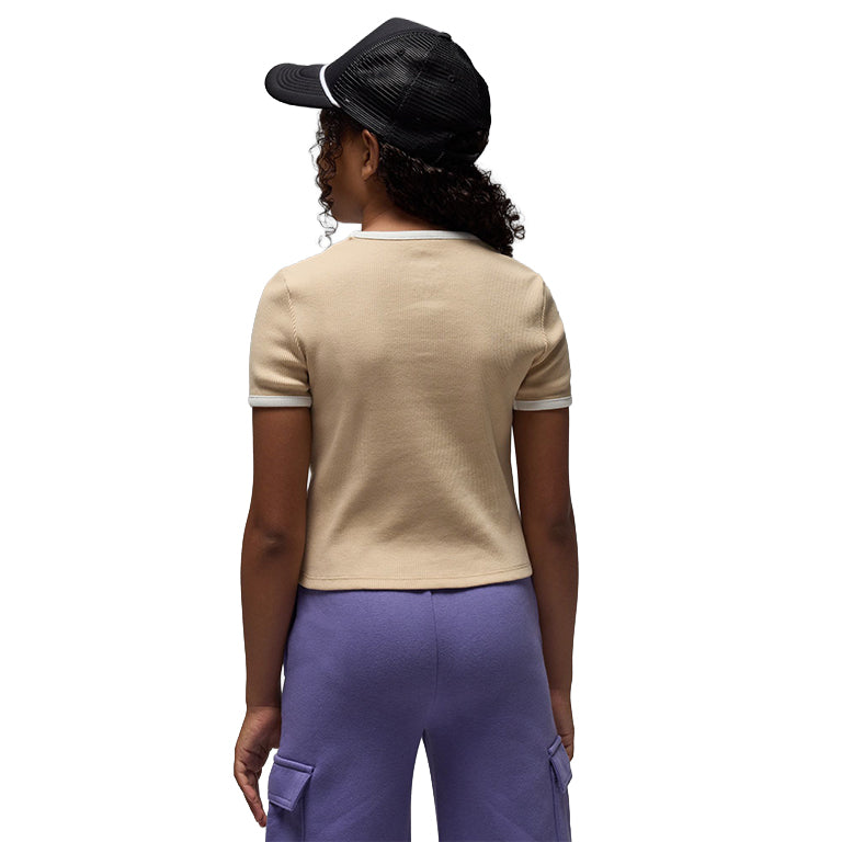 Jordan Older Kids Semi Cropped Rib T-Shirt