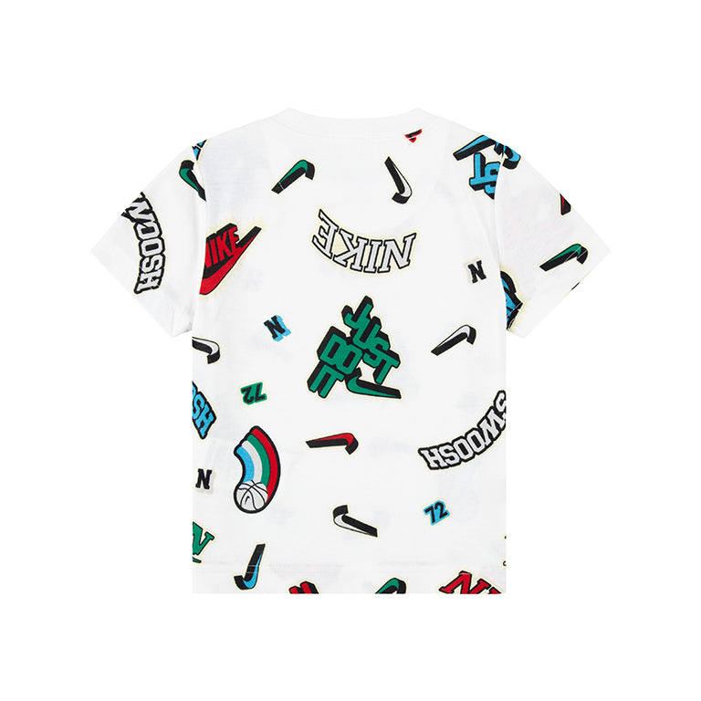 Nike Toddlers Varzity All Over Print T-Shirt