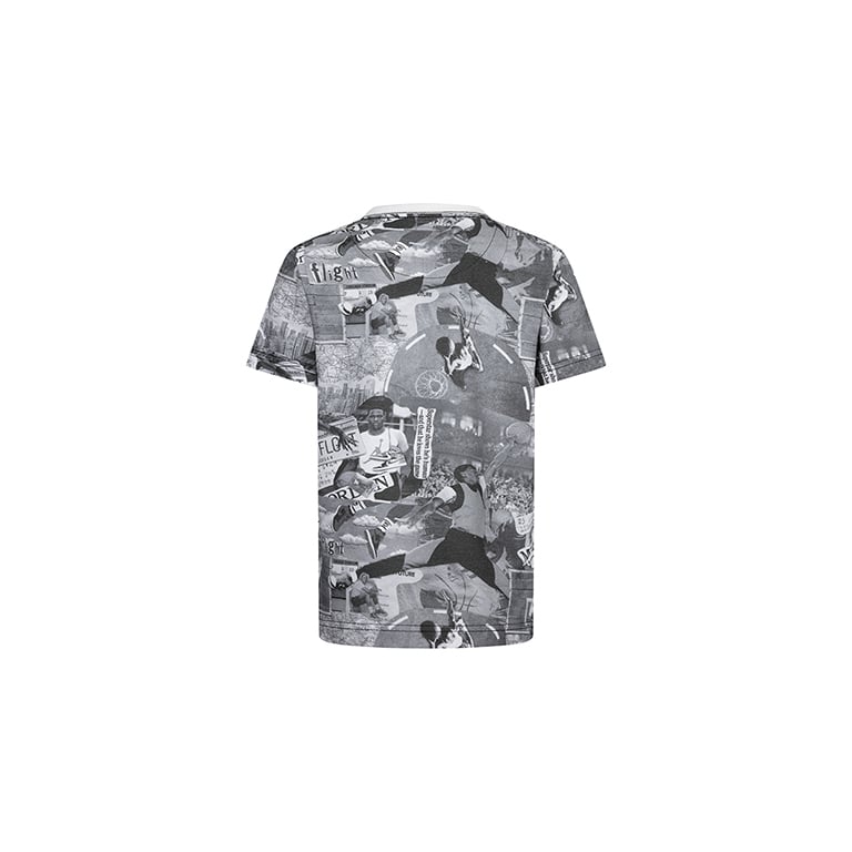 Jordan Younger Kids MJ Brooklyn Collage All Over Print T-Shirt