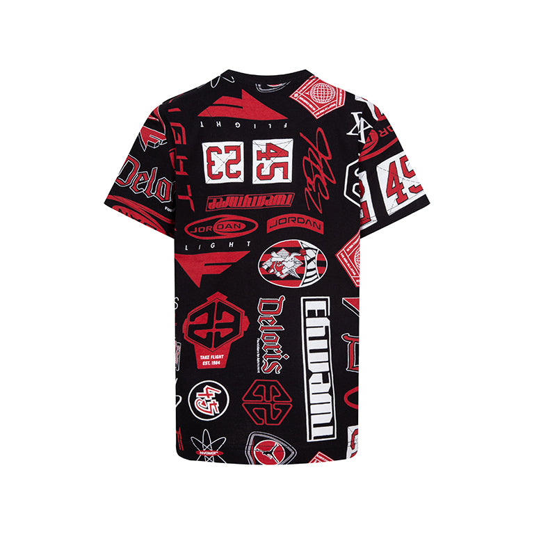 Jordan Younger Kids MJ Essential All Over Print T-Shirt