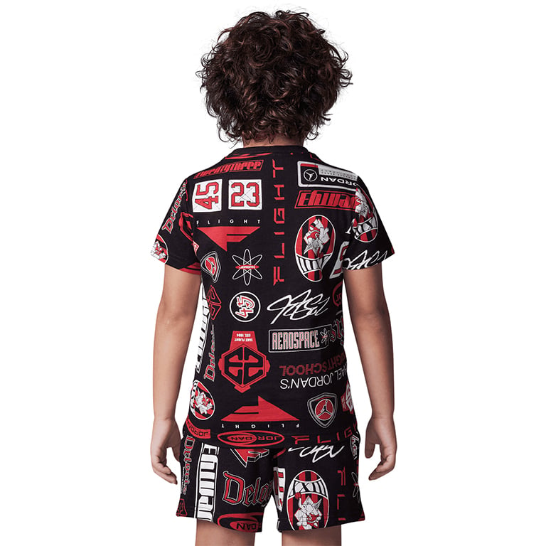 Jordan Younger Kids MJ Essential All Over Print T-Shirt