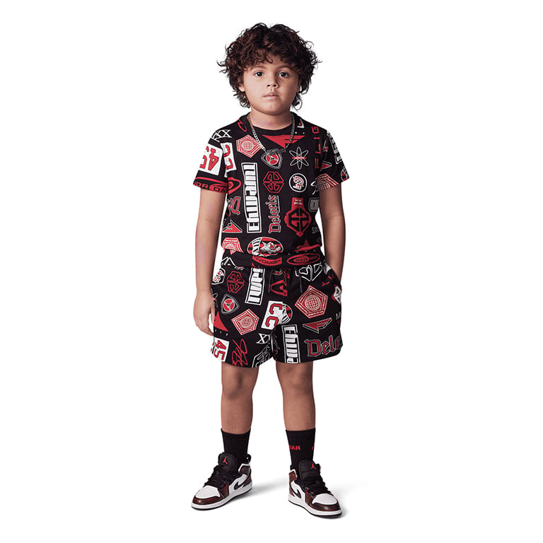 Jordan Younger Kids MJ Essential All Over Print T-Shirt