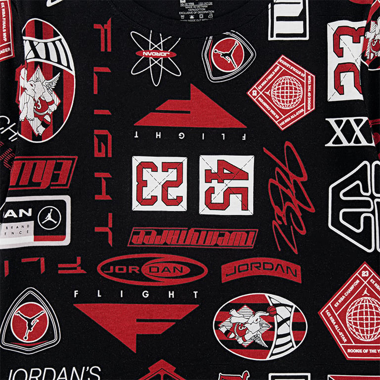 Jordan Older Kids MJ Essential All Over Print T-Shirt